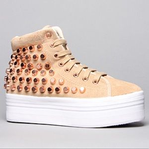 Jeffrey Campbell Hightop Platform Sneakers